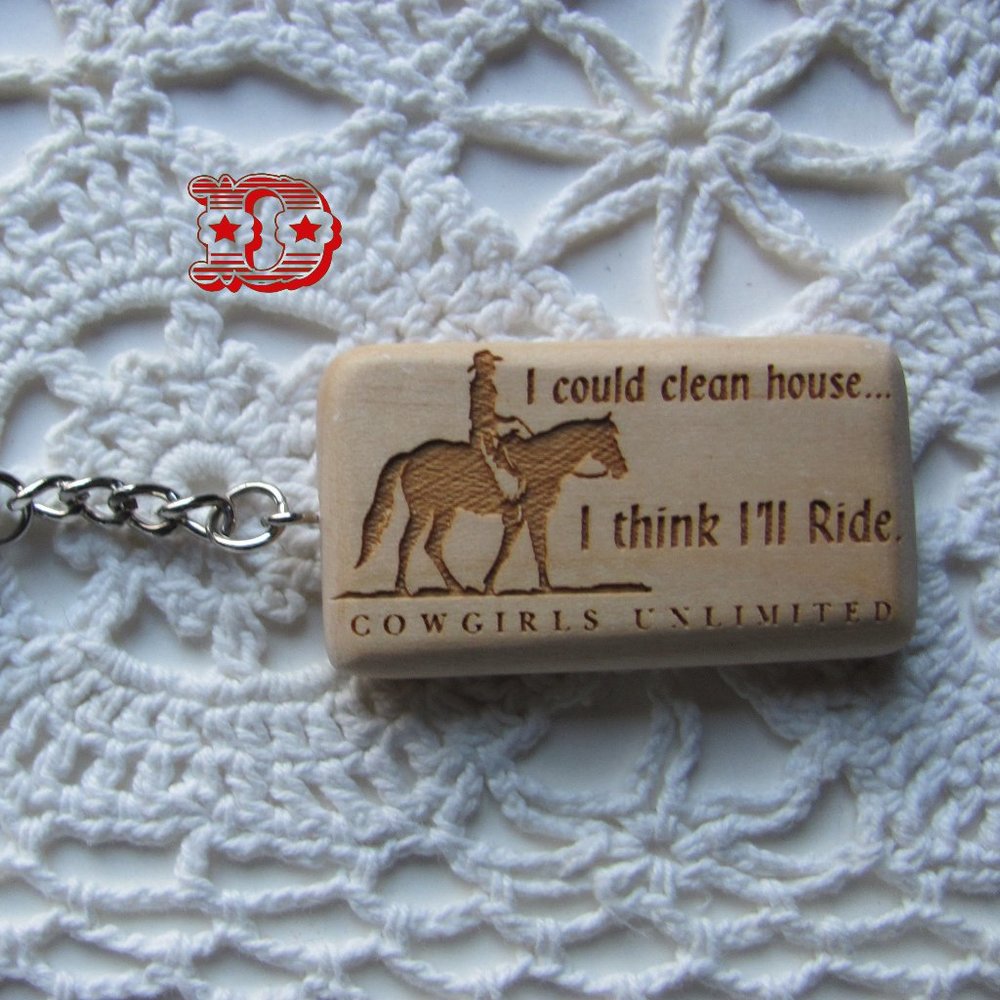 COWGIRL KEYCHAINS NEW